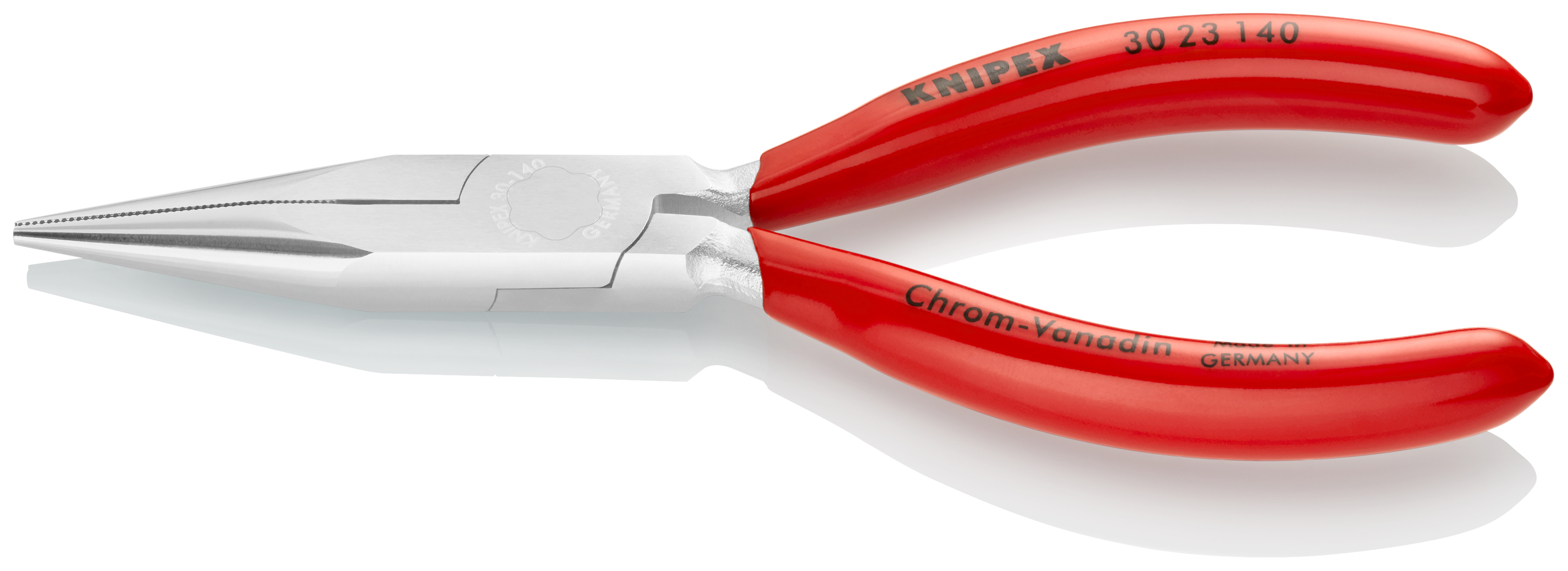 KNIPEX KNIPEX 30 23 140 Langbeckzange 140 mm verchromt mit Kunststoff überzogen KNIPEX KNIPEX 30 23 140 Langbeckzange 140 mm verchromt mit Kunststoff überzogen