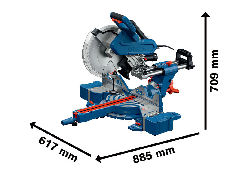 BOSCH Kapp- und Gehrungssäge GCM 340-305 D