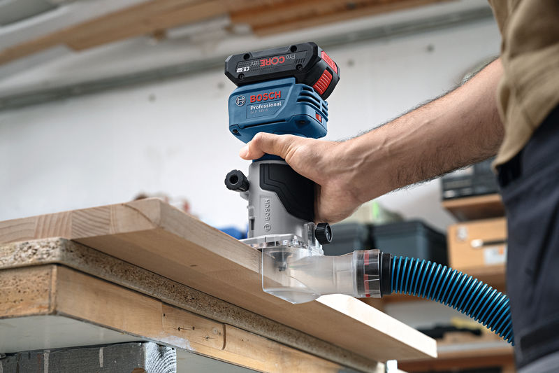 BOSCH Oberfräse GLF 18V-8