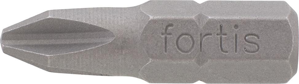 FORTIS Bit zähhart 1/4" DIN3126 C6,3 PH2x25mm 50er Pack FORTIS Bit zähhart 1/4" DIN3126 C6,3 PH2x25mm 50er Pack