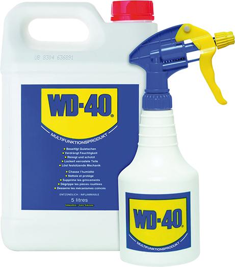 WD-40 Multifunktionsprodukt Kanister 5l + Zerstäuber WD-40 WD-40 Multifunktionsprodukt Kanister 5l + Zerstäuber WD-40