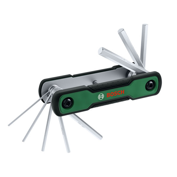 BOSCH Handwerkzeuge Klappbares 8-in-1-Sechskantschlüssel-Set