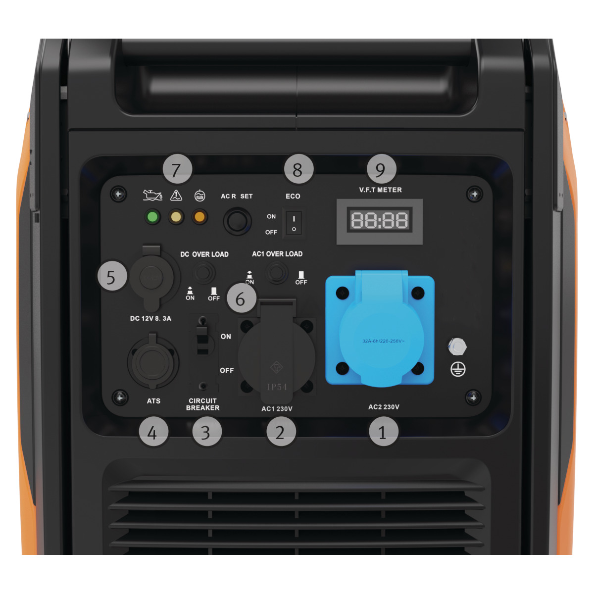 STÜRMER Inverter-Stromerzeuger Unicraft PG-I 55 SE-S HC STÜRMER Inverter-Stromerzeuger Unicraft PG-I 55 SE-S HC