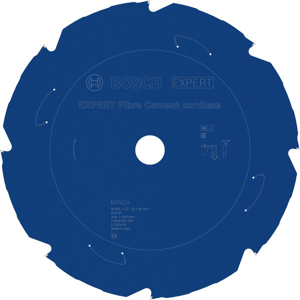 BOSCH EXPERT Fiber Cement Kreissägeblatt, 305x2,2x30 mm, Z8