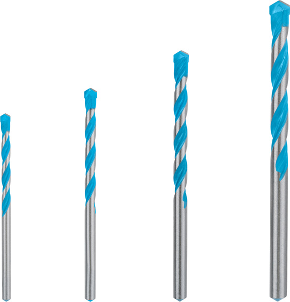 BOSCH EXPERT CYL-9 Multi Construction Bohrer-Set, 4x75/5x85/6x100/8x120 mm, 4-tlg. BOSCH EXPERT CYL-9 Multi Construction Bohrer-Set, 4x75/5x85/6x100/8x120 mm, 4-tlg.