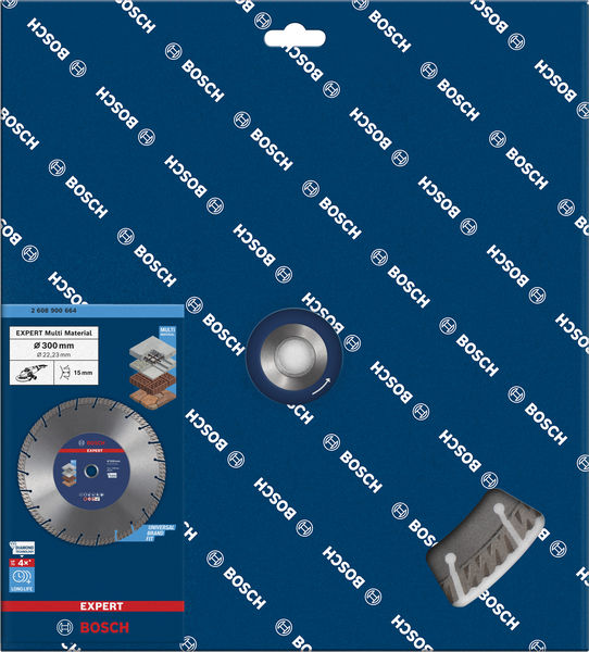 BOSCH EXPERT Multi Material Diamanttrennscheibe, 300x22,23 mm