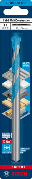 BOSCH EXPERT CLY-9 Multi Construction Bohrer, 11x90x150 mmm