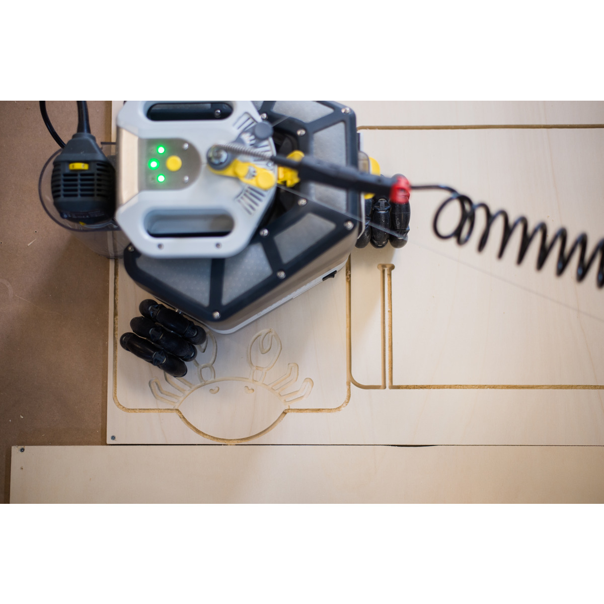 STÜRMER Tragbarer CNC-Fräsroboter Holzkraft Maker