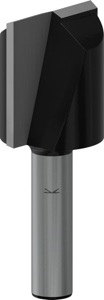 BOSCH PRO Nutfräser, zweischneidig, Ø 22 x L 24,6, Schaft 8 mm