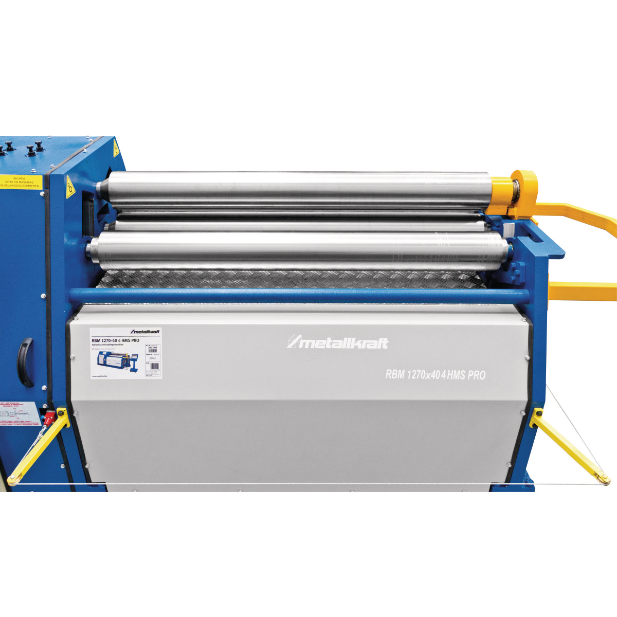 Metallkraft Hydraulische 4-Walzen Rundbiegemaschine RBM 4 HMS PRO 2050-100