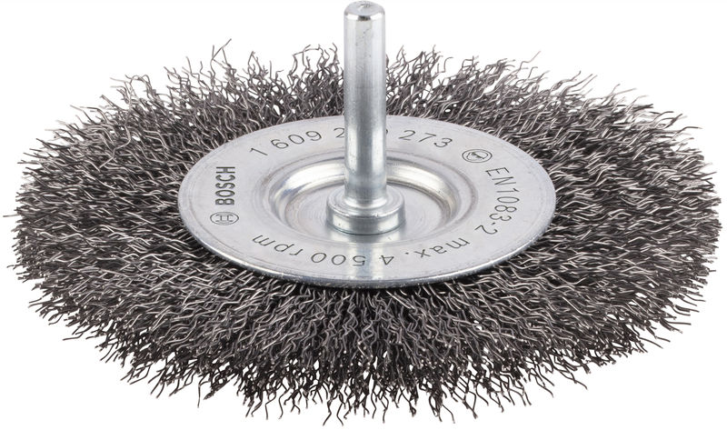 BOSCH PRO Metal clean Scheibenbürste, zylindrischer Schaft, 100 x 0,3 mm