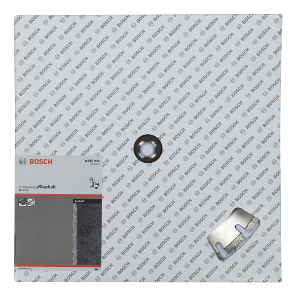 BOSCH Diamanttrennscheibe Standard for Asphalt, 450 x 25,40 x 3,2 x 8 mm