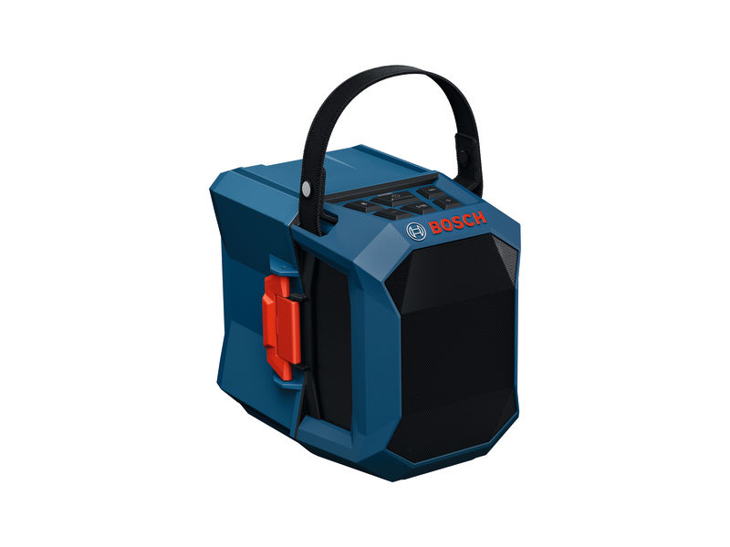 BOSCH Bluetooth®-Lautsprecher GPB 18V-1 C mit Batterieabdeckung
