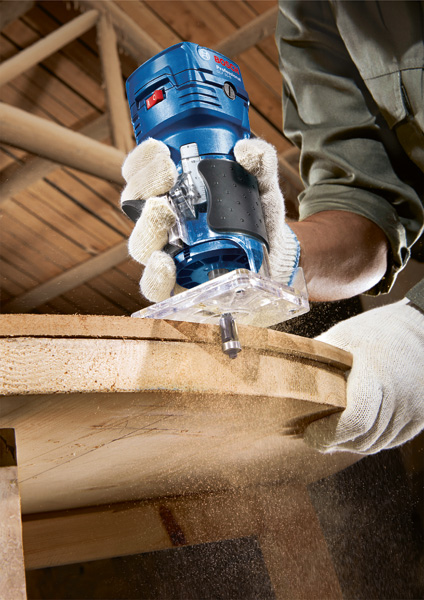 BOSCH Kantenfräse GLF 55-6