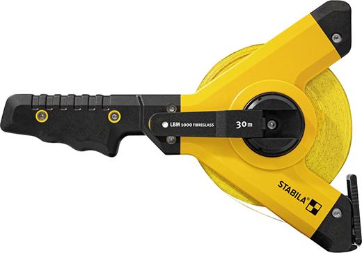 STABILA Rahmenbandmaß LBM 1000 FIBREGLASS, 30 m, Glasfaserband, metrische Skala STABILA Rahmenbandmaß LBM 1000 FIBREGLASS, 30 m, Glasfaserband, metrische Skala
