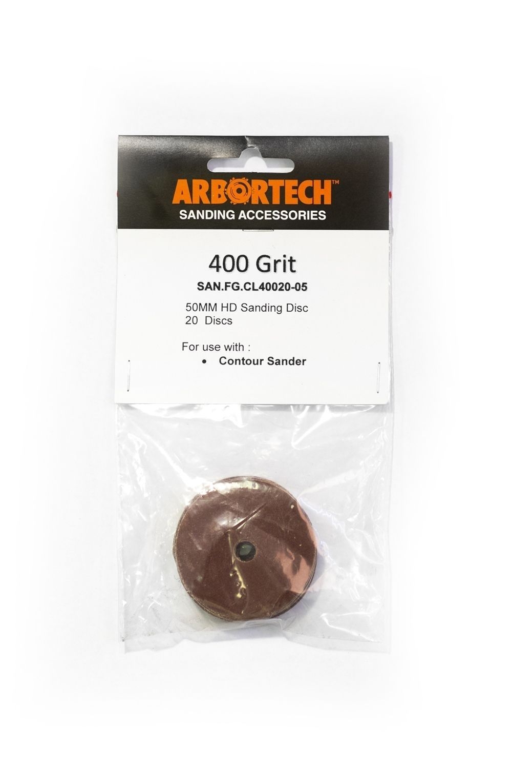 ARBORTECH 20 Schleifblätter mit Körnung K400