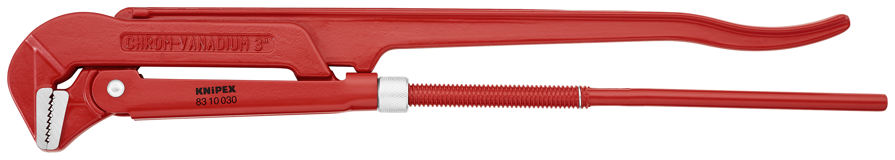KNIPEX KNIPEX 83 10 030 Rohrzange 90° 650 mm rot pulverbeschichtet