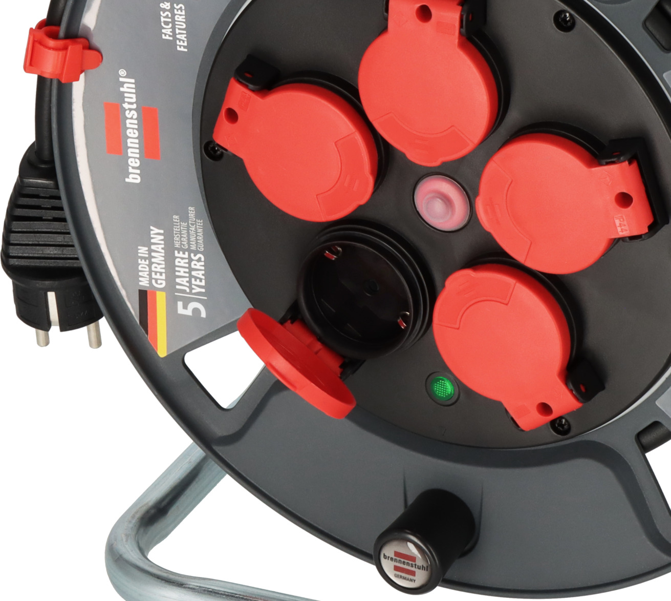 BRENNENSTUHL Professional Kabeltrommel 300 KU 2100 IP44, 25m H07RN-F 3G1.5 BRENNENSTUHL Professional Kabeltrommel 300 KU 2100 IP44, 25m H07RN-F 3G1.5
