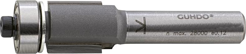 GUHDO HW-Bündigfräser Z2 S8 D12,7 l12,7 GUHDO HW-Bündigfräser Z2 S8 D12,7 l12,7