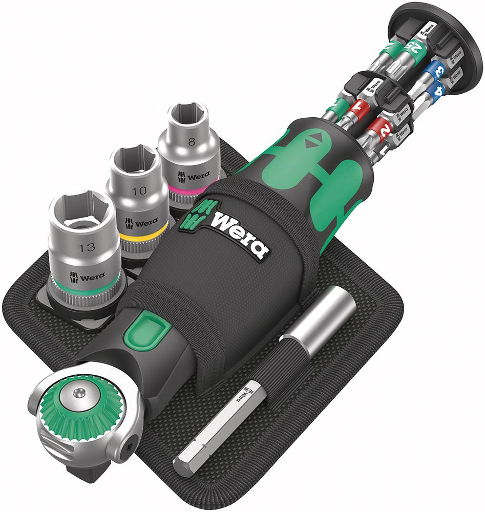 WERA 8009 Zyklop Pocket Set 2, 18-teilig