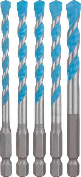 BOSCH EXPERT HEX-9 Multi Construction Bohrer-Set, 5,5/6/7/8x100 mm, 5-tlg.