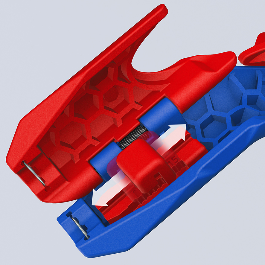 KNIPEX KNIPEX 16 95 03 SB ErgoStrip® PV Abmantelungswerkzeug 135 mm KNIPEX KNIPEX 16 95 03 SB ErgoStrip® PV Abmantelungswerkzeug 135 mm