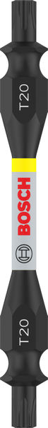 BOSCH PRO Impact Schrauberbit mit Doppelklingen und Pick and Click-Einsätzen, T20,65mm