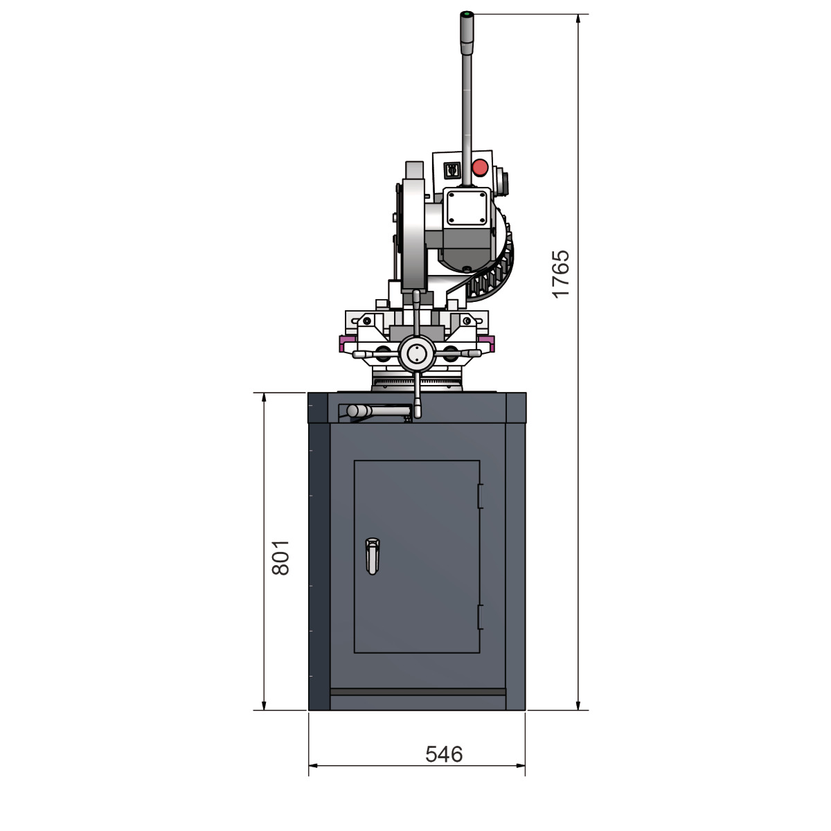 STÜRMER Manuelle Metallkreissäge Optimum OPTIsaw CS 315