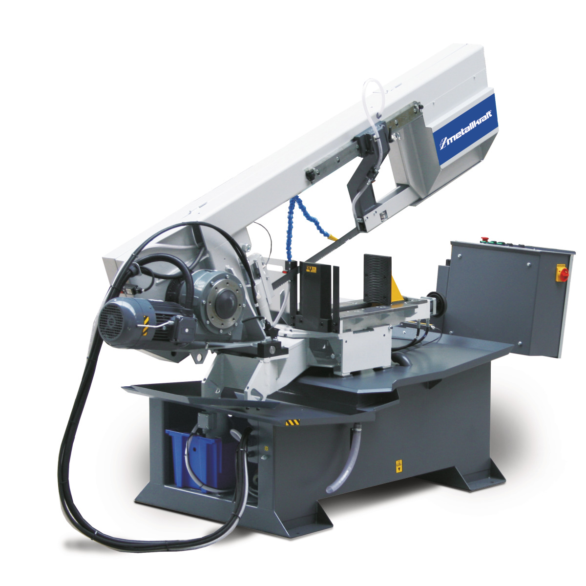METALLKRAFT Halbautomatische Schwenkrahmen-Metallbandsäge für Gehrungsschnitte von +60° bis -60° mit Frequenzumrichter BMBS 360 x 500 HA-DG METALLKRAFT Halbautomatische Schwenkrahmen-Metallbandsäge für Gehrungsschnitte von +60° bis -60° mit Frequenzumrichter BMBS 360 x 500 HA-DG
