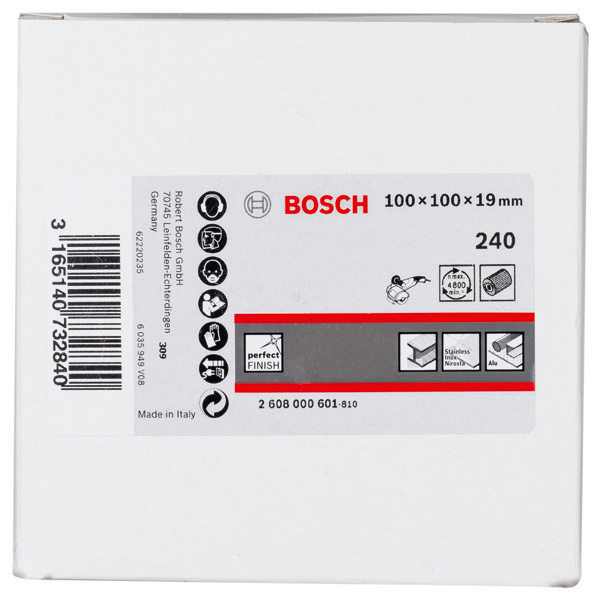 BOSCH Lamellenschleifwalze, 19 mm, K 240, 100 mm
