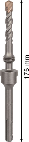 BOSCH PRO SDS plus Adapter, einteilig, 175 mm, M16 BOSCH PRO SDS plus Adapter, einteilig, 175 mm, M16