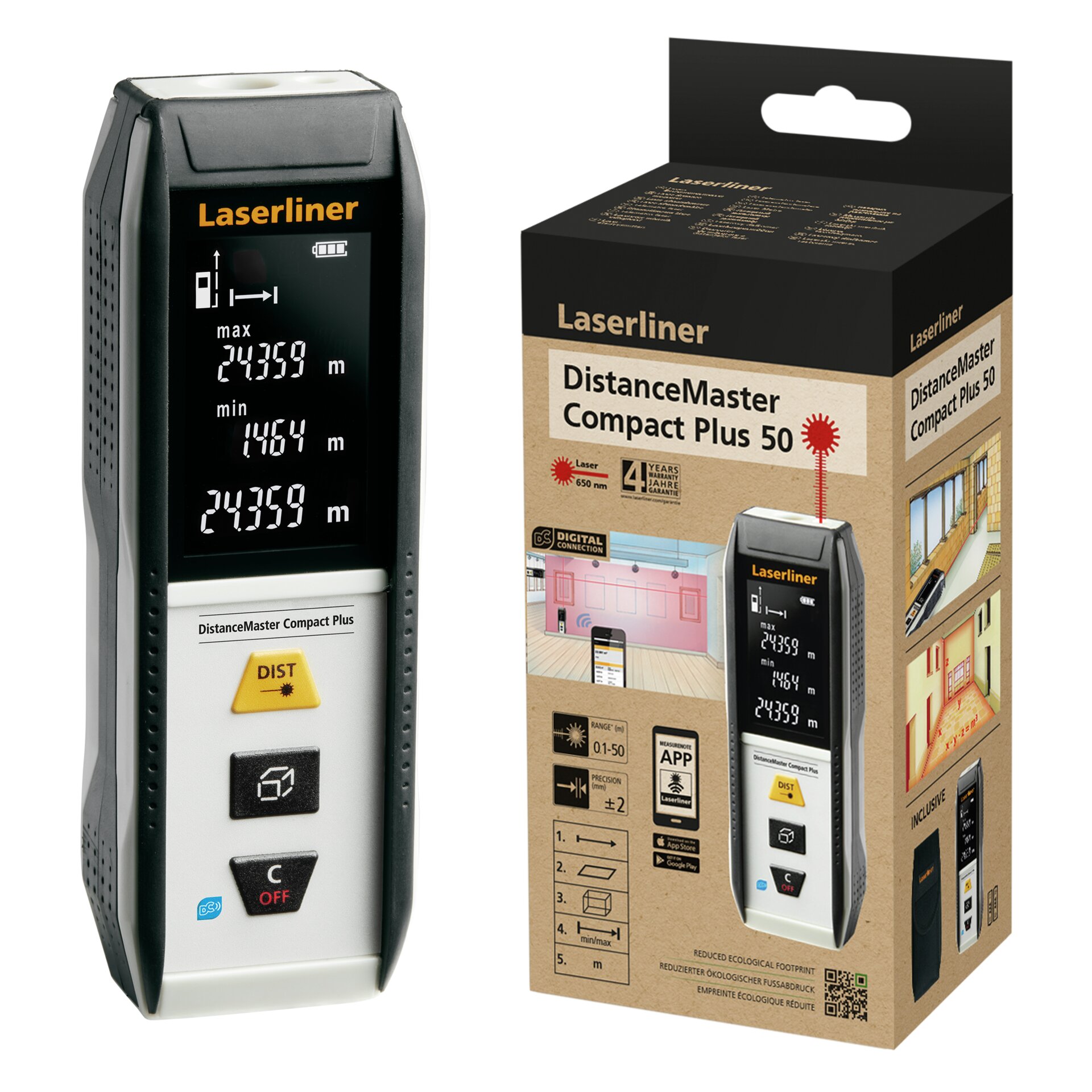 LASERLINER DistanceMaster Compact Plus 50 LASERLINER DistanceMaster Compact Plus 50