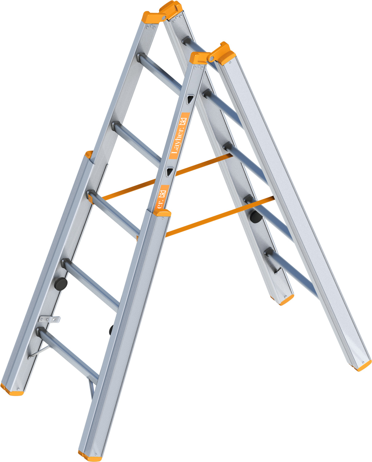LAYHER Treppenstehleiter TOPIC 1061 LAYHER Treppenstehleiter TOPIC 1061