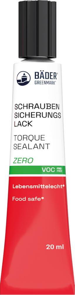 BÄDER Schraubensicherungslack Zero 20 ml Tube grün