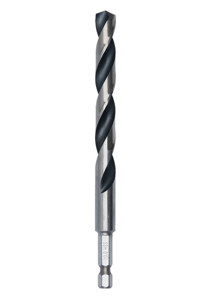 BOSCH Metal HSS Spiralbohrer, 10 x 87 x 133 mm, HEX 1/4“ Schaft