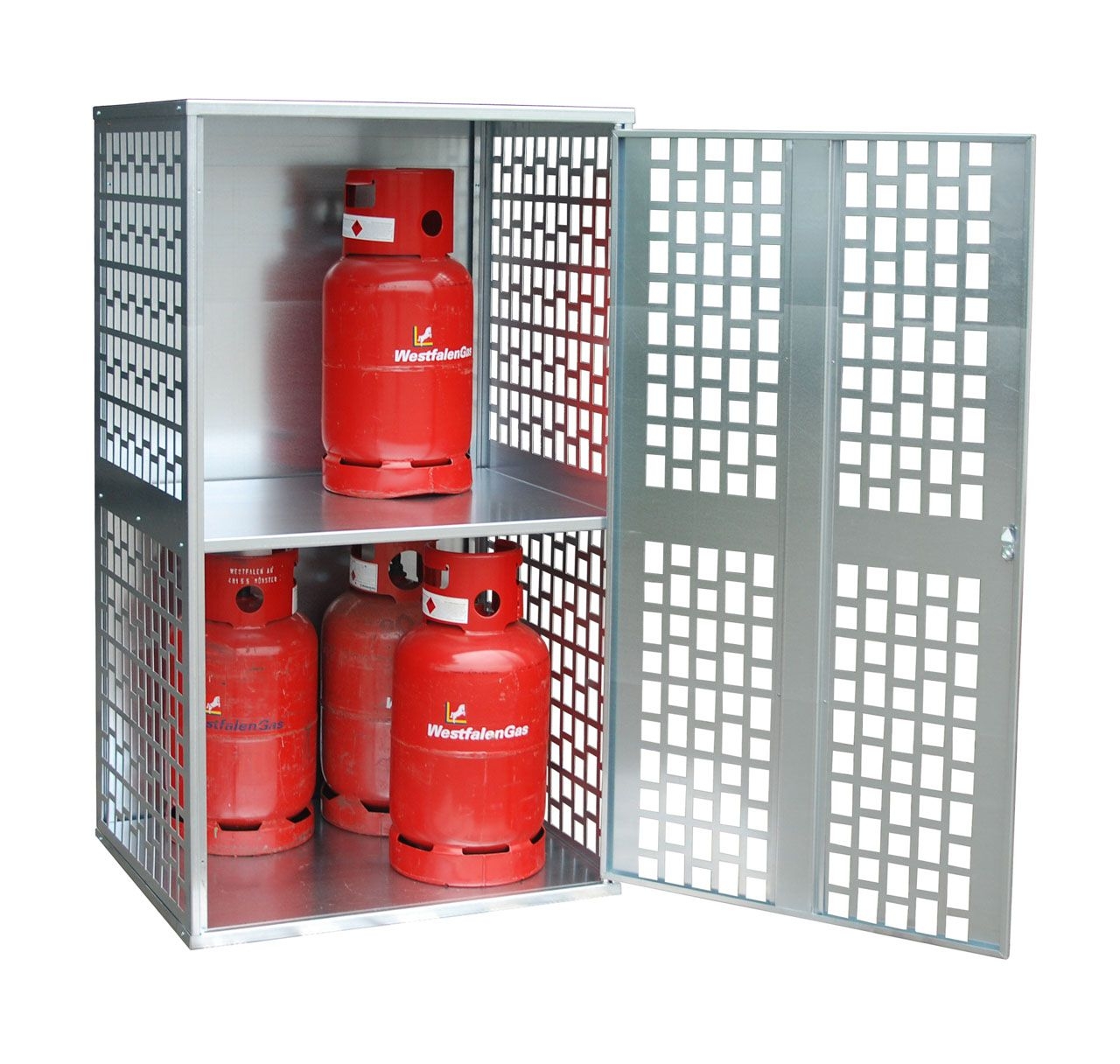 BAUER Gasflaschen-Depot GFD-L 1, verzinkt BAUER Gasflaschen-Depot GFD-L 1, verzinkt
