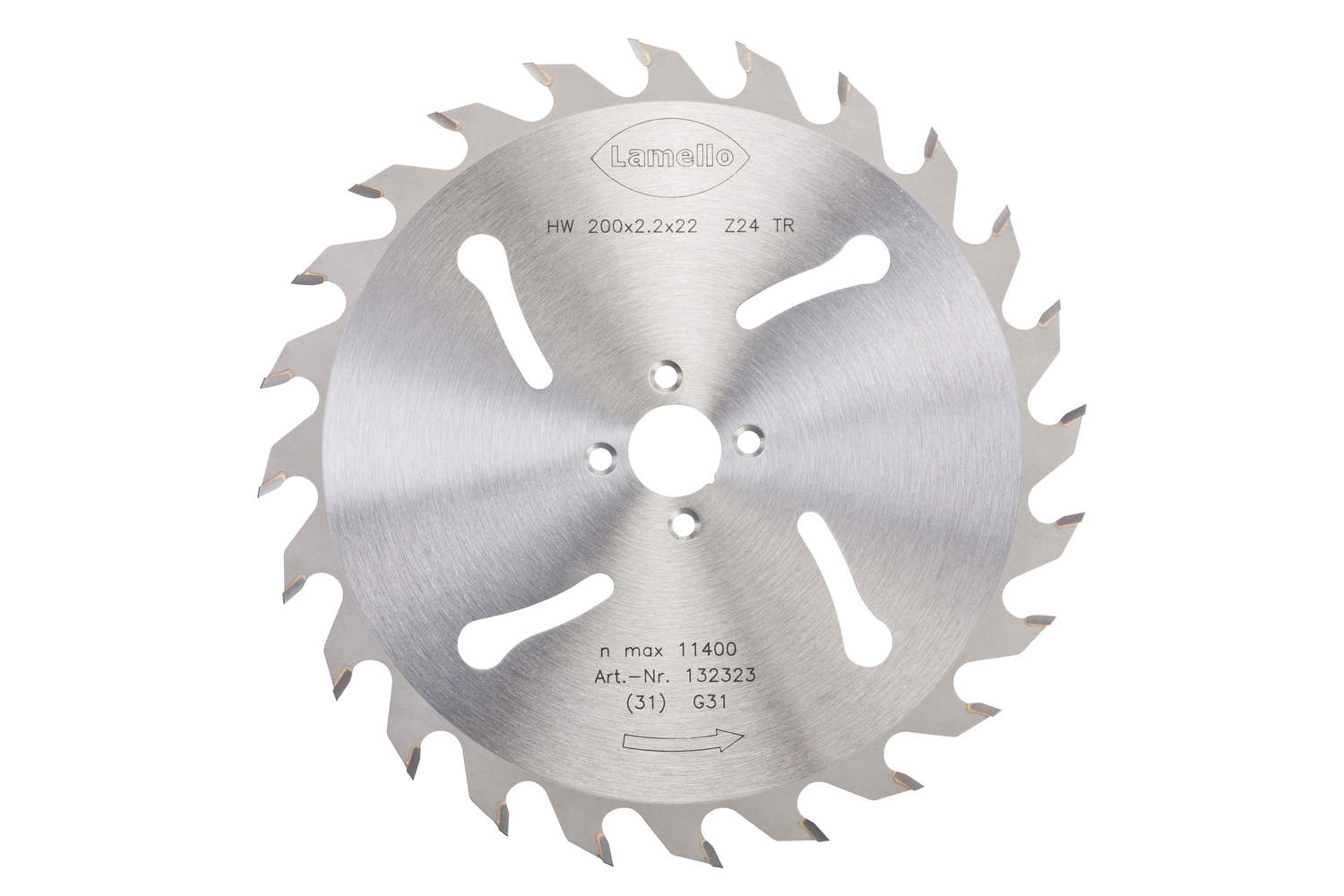 LAMELLO HM-Sägeblatt D200, Z24, FWF LAMELLO HM-Sägeblatt D200, Z24, FWF