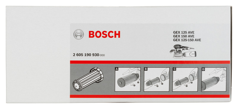 BOSCH Filter für GEX 125-150 AVE Professional BOSCH Filter für GEX 125-150 AVE Professional