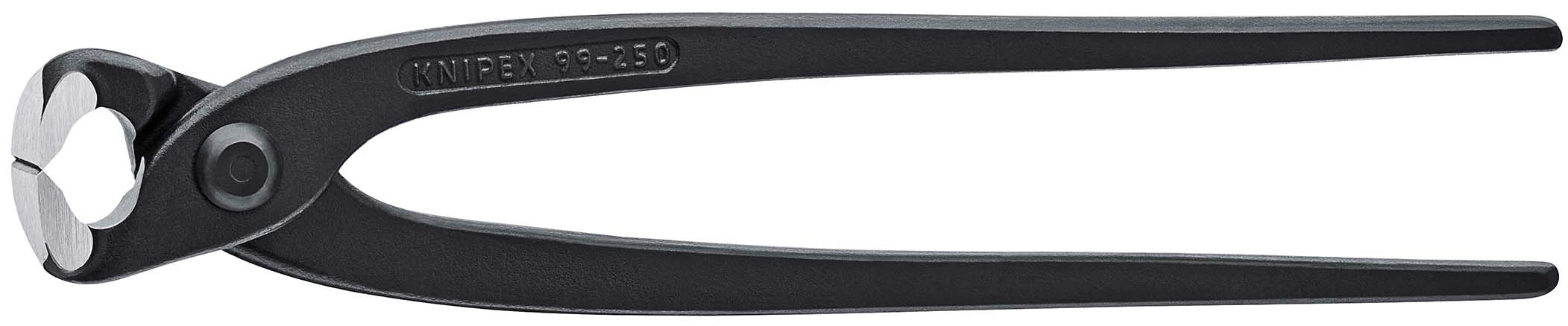 KNIPEX KNIPEX 99 00 250 Monierzange (Rabitz- oder Flechterzange) 250 mm schwarz atramentiert poliert KNIPEX KNIPEX 99 00 250 Monierzange (Rabitz- oder Flechterzange) 250 mm schwarz atramentiert poliert