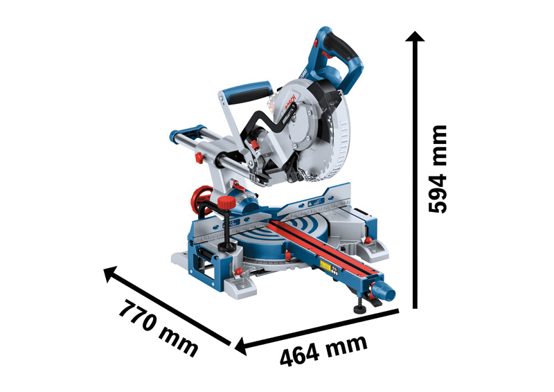 BOSCH Akku-Kapp- und Gehrungssäge BITURBO GCM 18V-216 D BOSCH Akku-Kapp- und Gehrungssäge BITURBO GCM 18V-216 D