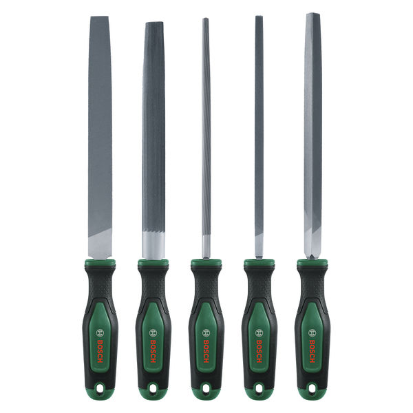 BOSCH Feilen-Set 200 mm, 5-tlg. BOSCH Feilen-Set 200 mm, 5-tlg.