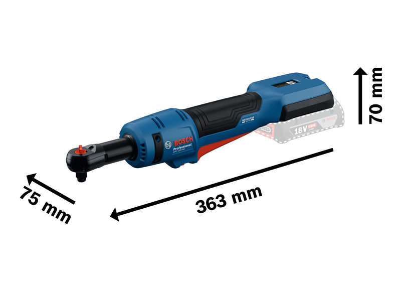BOSCH Akku-Ratschenschrauber GRC 18V-60 BOSCH Akku-Ratschenschrauber GRC 18V-60