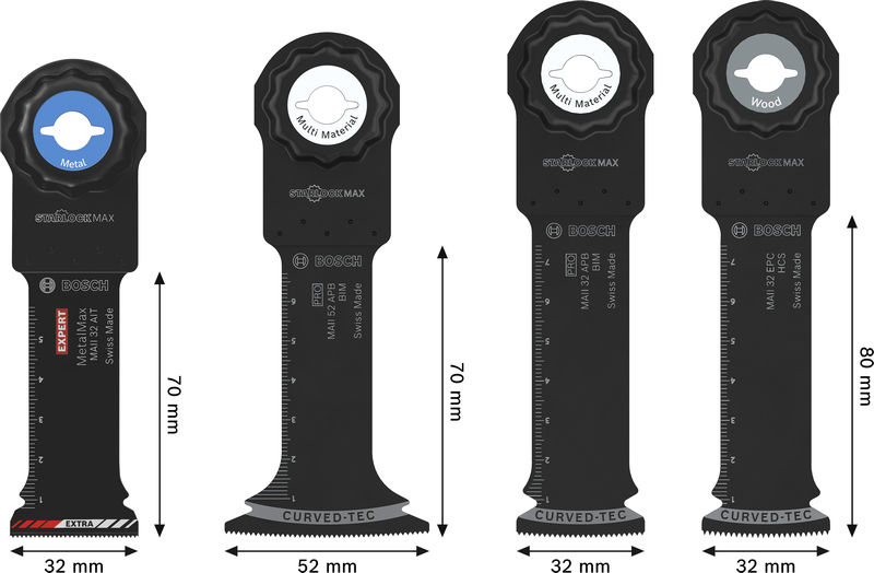 BOSCH Heavy Duty Set, 4-tlg. BOSCH Heavy Duty Set, 4-tlg.