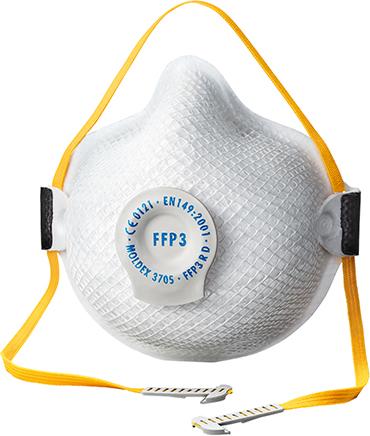 N.A. Atemschutzmaske 3705, Klimaventil, FFP3 R D Moldex