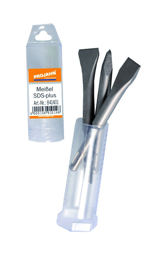 PROJAHN Meisselset 3-tlg. 140 mm SDS-plus