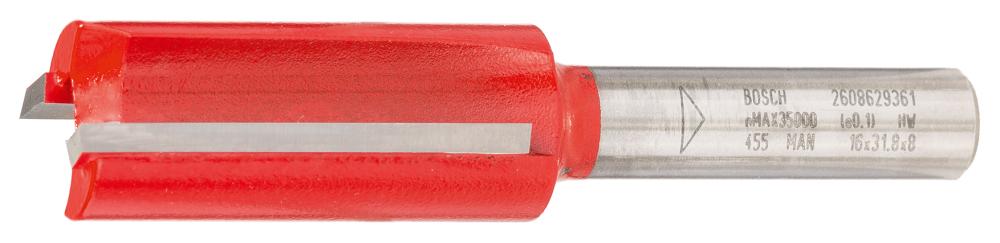 BOSCH Nutfräser Expert for Wood, Carbide, 8 mm, D1 16 mm, L 31,8 mm, G 66 mm