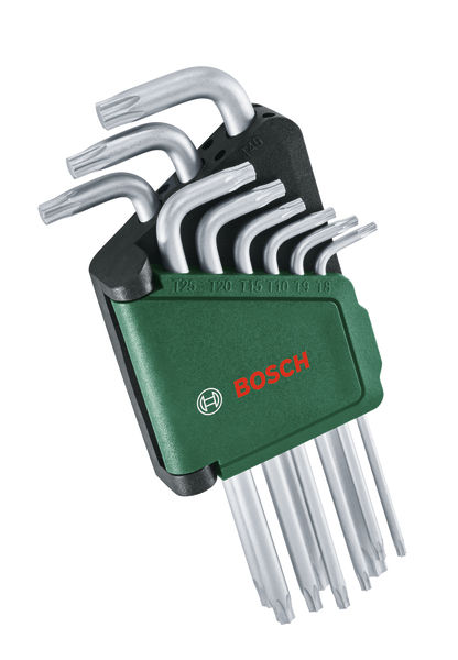BOSCH Handwerkzeuge Torxschlüssel-Set 9-tlg. BOSCH Handwerkzeuge Torxschlüssel-Set 9-tlg.
