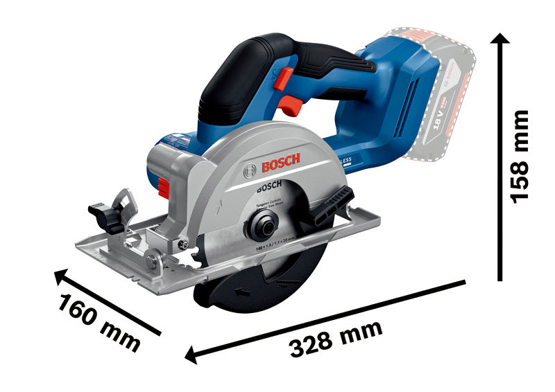 BOSCH Akku-Handkreissäge GKS 18V-51 in L-BOXX BOSCH Akku-Handkreissäge GKS 18V-51 in L-BOXX