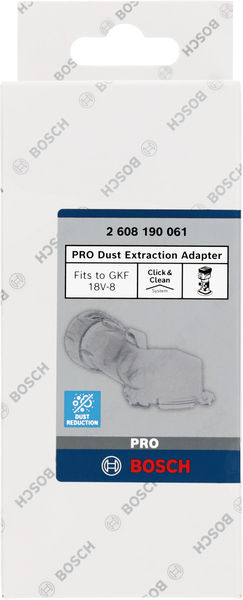 BOSCH PRO Absaugadapter, Oberfräse