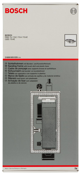BOSCH Schleifrahmen für PBS 75 A/AE, GBS 75 A/AE BOSCH Schleifrahmen für PBS 75 A/AE, GBS 75 A/AE